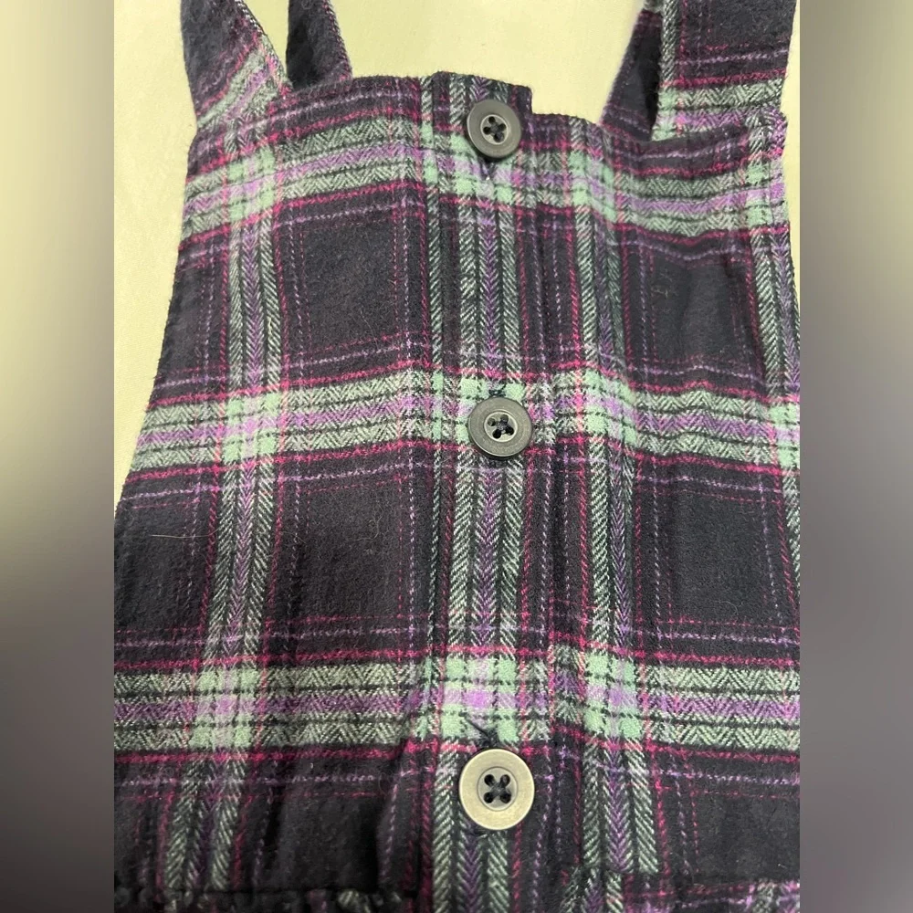 Gap Girls Plaid Flannel Jumper NWT